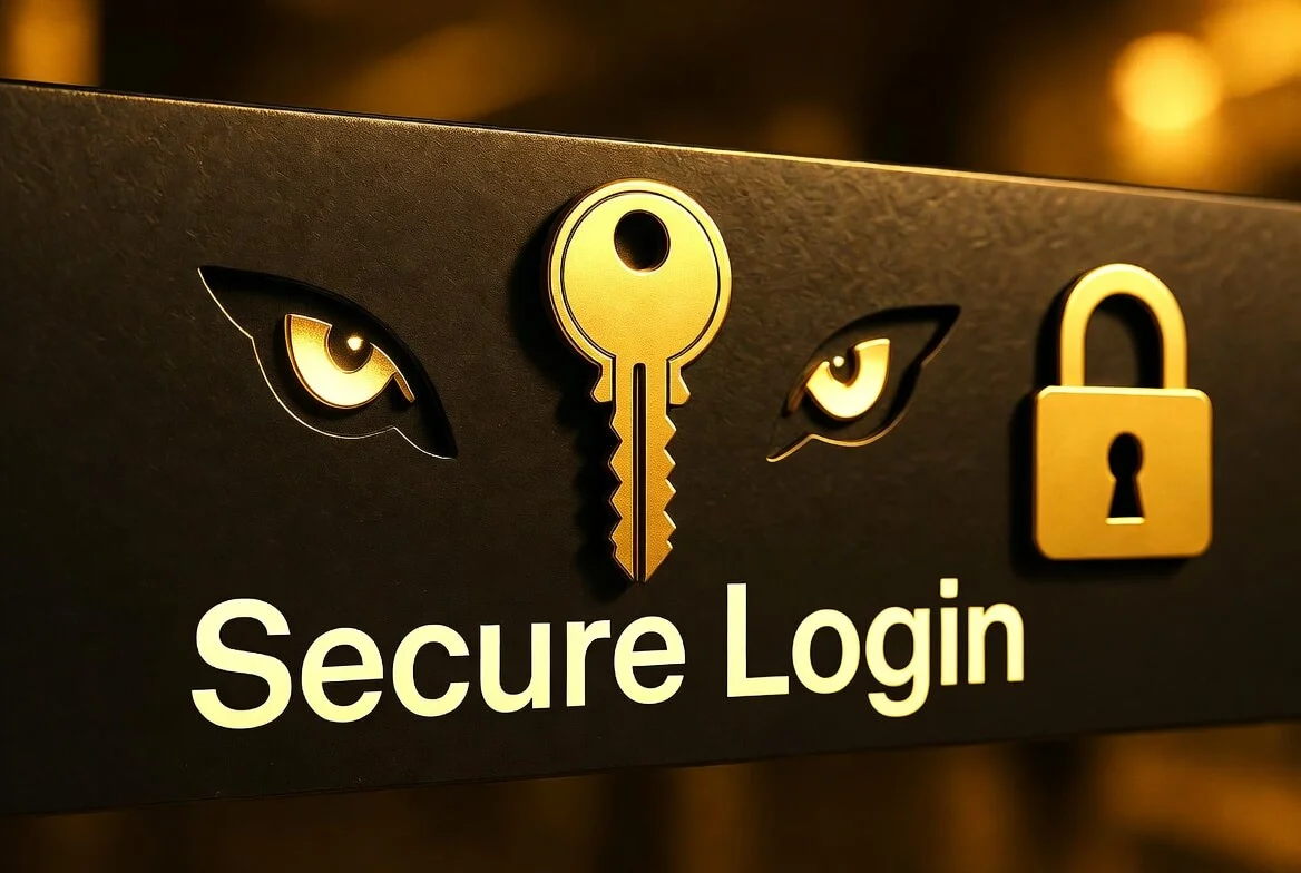 Wolf Winner login screen with the email and password fields